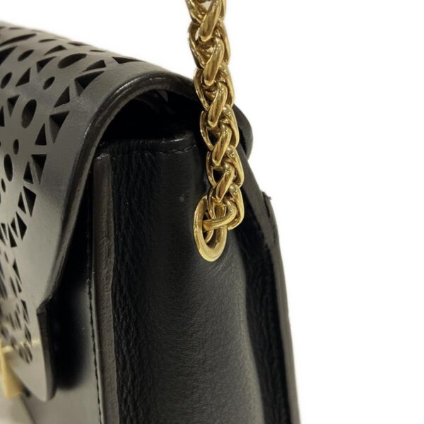 37628467 14 Furla Shoulder Bag Chain Shoulder Leather Black