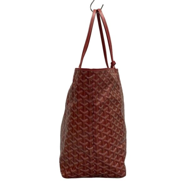 37628851 2 Goyard Saint Louis GM Tote Bag Red White Multi Leather