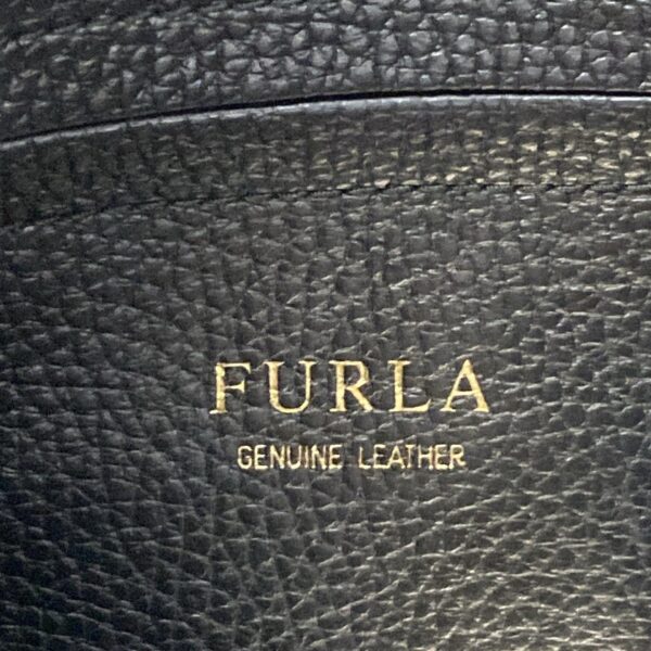 37672802 12 Furla Shoulder Bag Leather Black