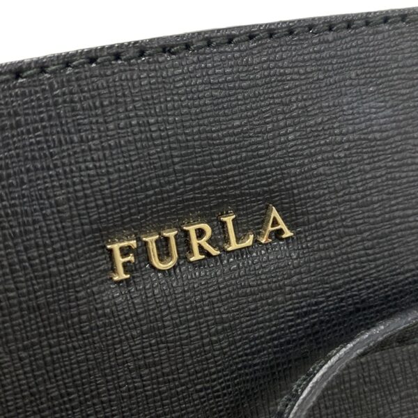 37674918 12 Furla Stacy Handbag Drawstring Leather Black