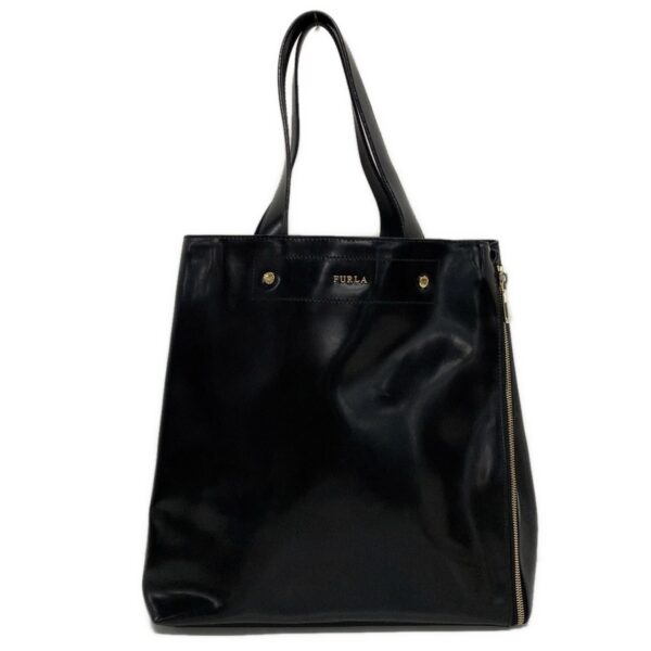 37678538 1 Furla Tote Bag Leather Black