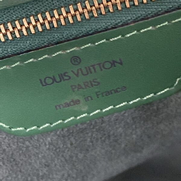 37679349 11 Louis Vuitton Saint Jacques Shoulder Bag Leather Borneo Green