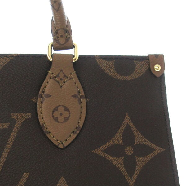 37696749 15 Louis Vuitton On The Go EW Handbag Monogram Reverse Canvas