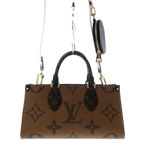 37696749 3 Louis Vuitton On The Go EW Handbag Monogram Reverse Canvas