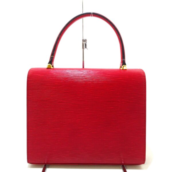 37785062 3 Louis Vuitton Malsherbe Handbag Leather Castilian Red