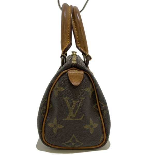 37790510 2 Louis Vuitton Mini Speedy Handbag Monogram Canvas