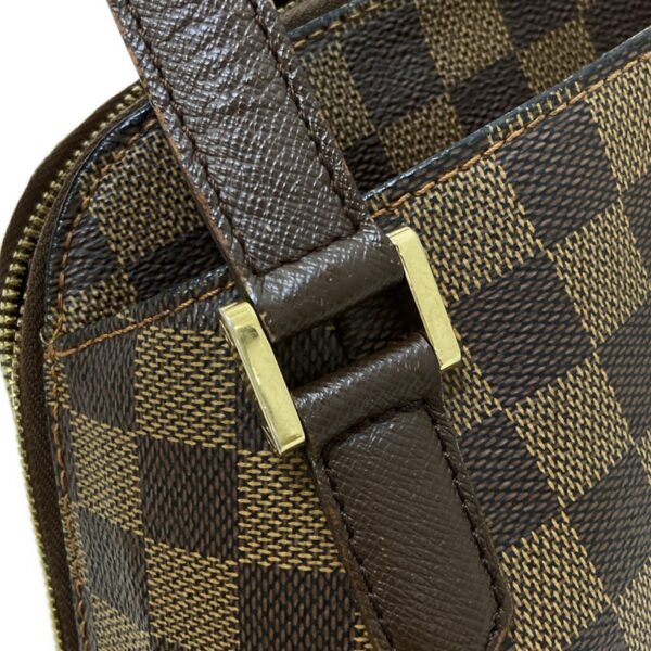 37791899 15 Louis Vuitton Belem PM Handbag Damier Ebene Canvas