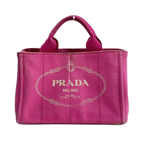 37791902 1 Prada Canapa Tote Bag Canvas Pink