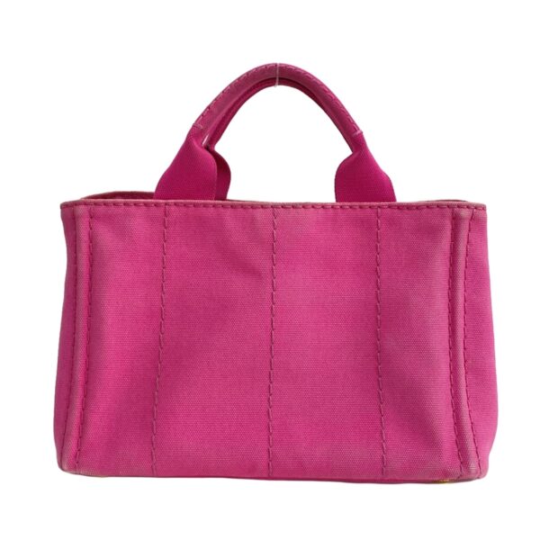 37791902 3 Prada Canapa Tote Bag Canvas Pink