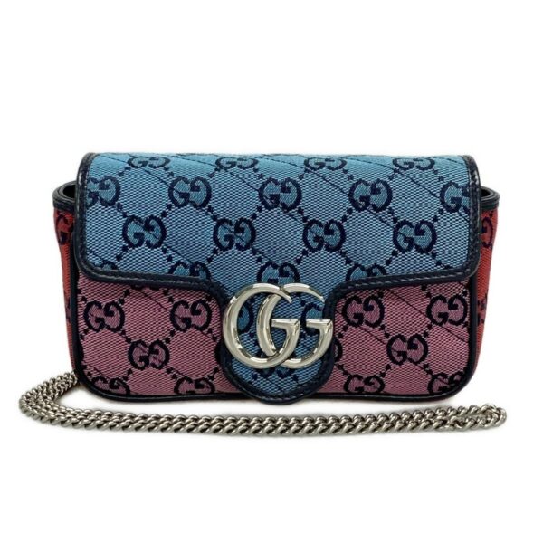 37792367 1 Gucci GG Marmont Shoulder Bag Chain Shoulder Bag Pink Multi