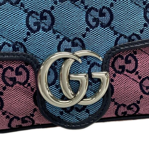 37792367 17 Gucci GG Marmont Shoulder Bag Chain Shoulder Bag Pink Multi