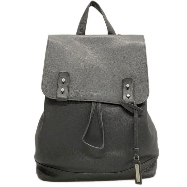 37792373 1 Saint Laurent Paris Sac de Jour Souple Backpack Rucksack Leather Gray