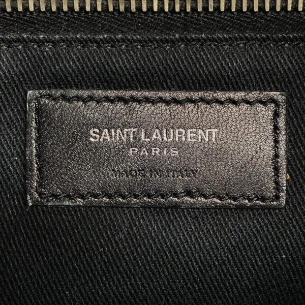 37792373 11 Saint Laurent Paris Sac de Jour Souple Backpack Rucksack Leather Gray