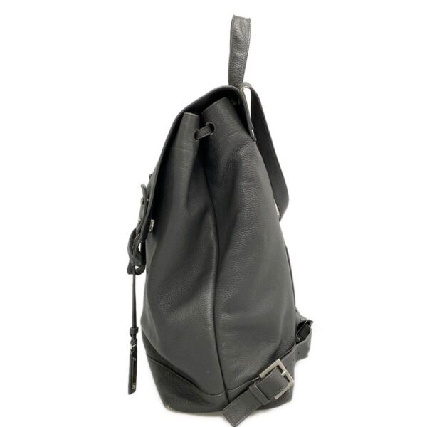 37792373 4 Saint Laurent Paris Sac de Jour Souple Backpack Rucksack Leather Gray