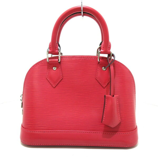 37793046 1 Louis Vuitton Alma BB Handbag Epi Leather Hot Pink