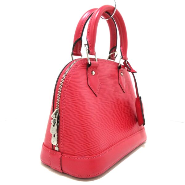 37793046 2 Louis Vuitton Alma BB Handbag Epi Leather Hot Pink