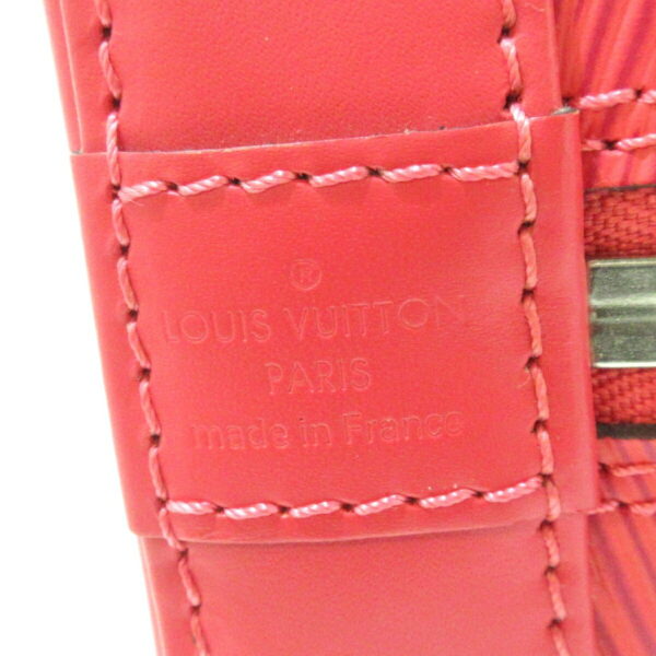 37793046 7 Louis Vuitton Alma BB Handbag Epi Leather Hot Pink