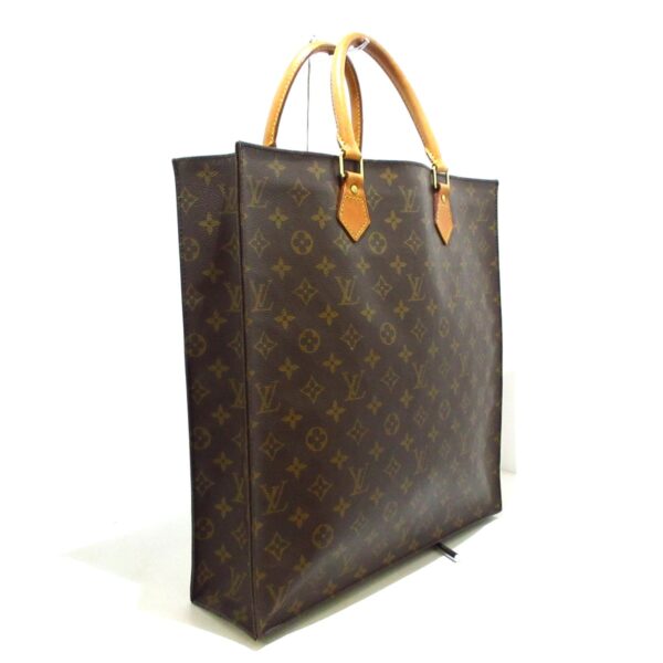 37798849 2 Louis Vuitton Sac Plat Tote Bag Monogram Canvas