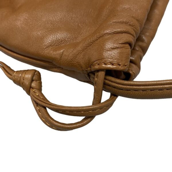 37798912 14 Loewe Shoulder Bag Drawstring Brown Leather