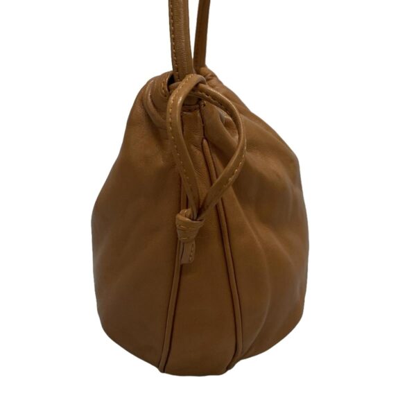 37798912 2 Loewe Shoulder Bag Drawstring Brown Leather