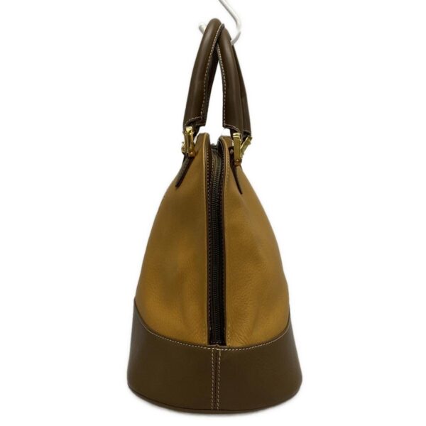 37798914 4 Loewe Anagram Handbag Bicolor Light Brown Leather