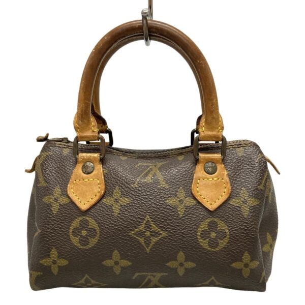 37799759 3 Louis Vuitton Mini Speedy Handbag Monogram Canvas