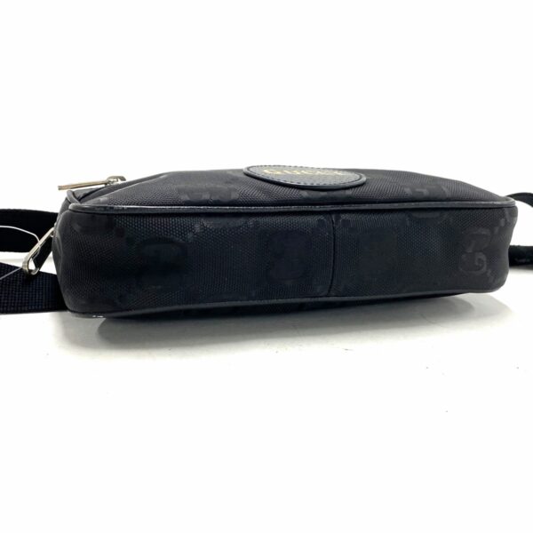 37829140 4 Gucci Off The Grid Belt Bag Waist Pouch Jacquard Leather Black