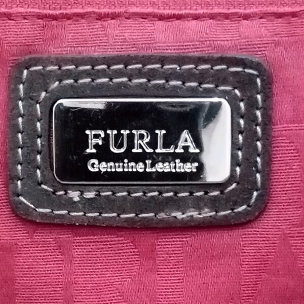 37832673 8 Furla Tote Bag Leather Suede Brown