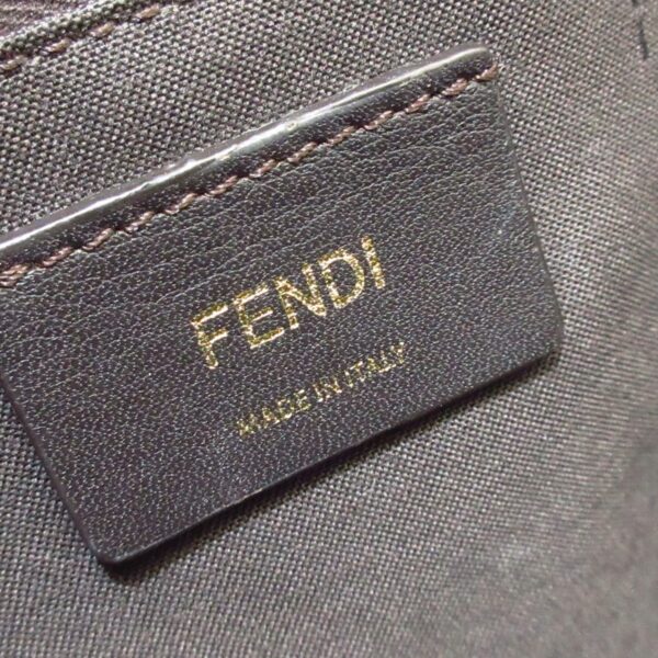 37844799 7 Fendi Fendimania Rucksack FILA Collaboration Leather Brown Multi