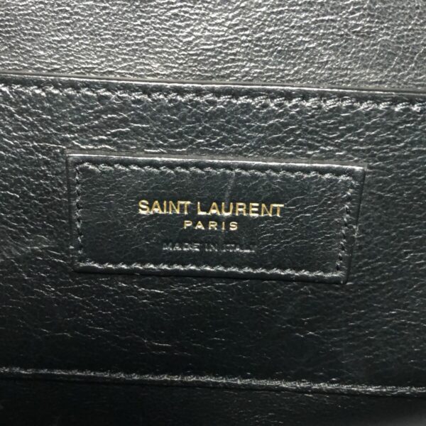 37846941 7 Saint Laurent Paris Solferino Medium Shoulder Bag Leather Black