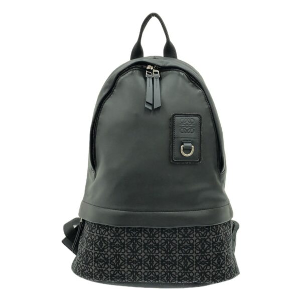 37881829 1 Loewe Round Backpack Slim Rucksack Black