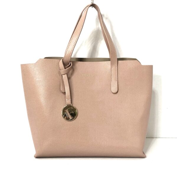 37893257 1 Furla Sally Tote Bag Leather Pink Beige