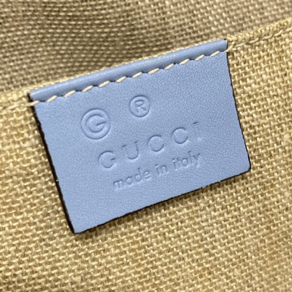 37900915 12 Gucci Micro Guccisima Handbag Leather Light Blue