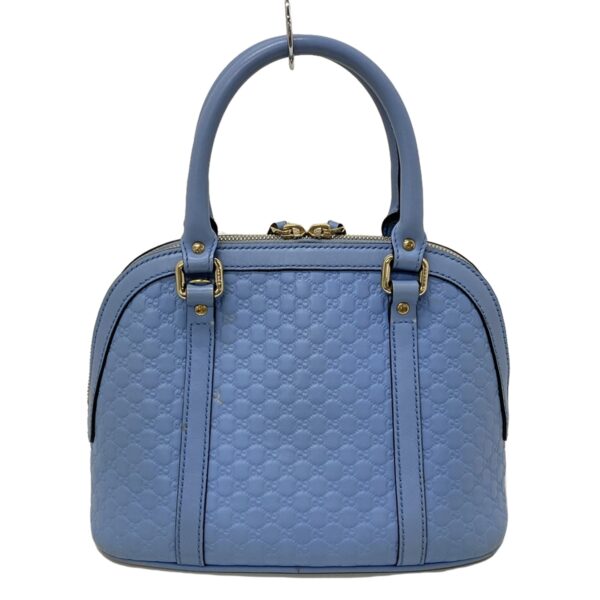 37900915 3 Gucci Micro Guccisima Handbag Leather Light Blue