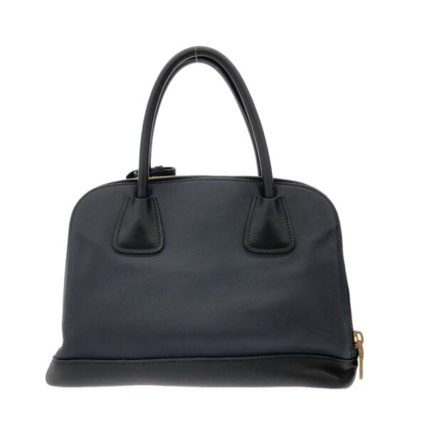 37905840 3 Prada Handbag Soft Calf Dark Navy Black