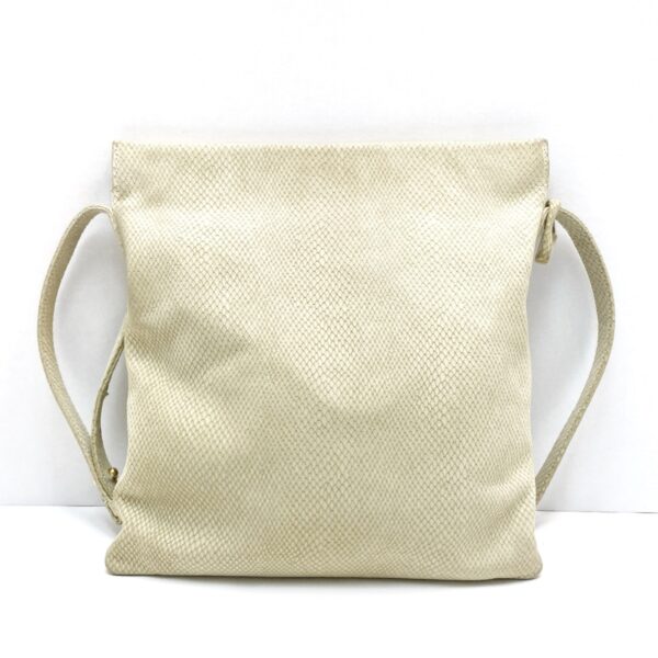 37906474 1 Loewe Shoulder Bag Embossed Suede Beige