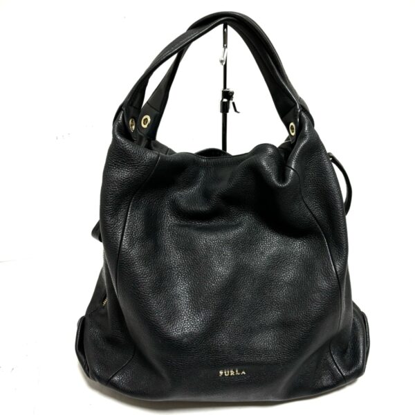 37908197 1 Furla Tote Bag Leather Black