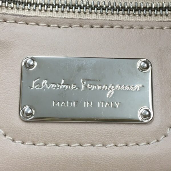 37911999 8 Salvatore Ferragamo Nolita Tote Bag Leather Beige