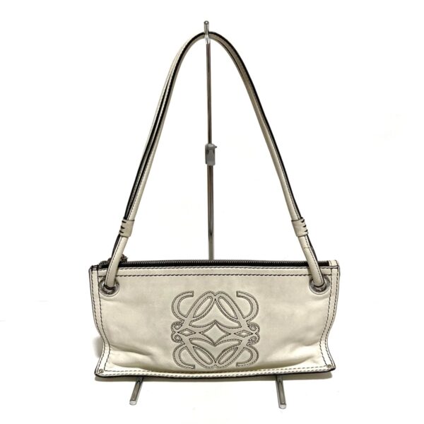 37917248 1 Loewe Shoulder Bag Ivory Leather