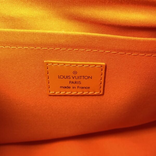 37919677 7 Louis Vuitton Danura MM Handbag Epi Leather Mandarin