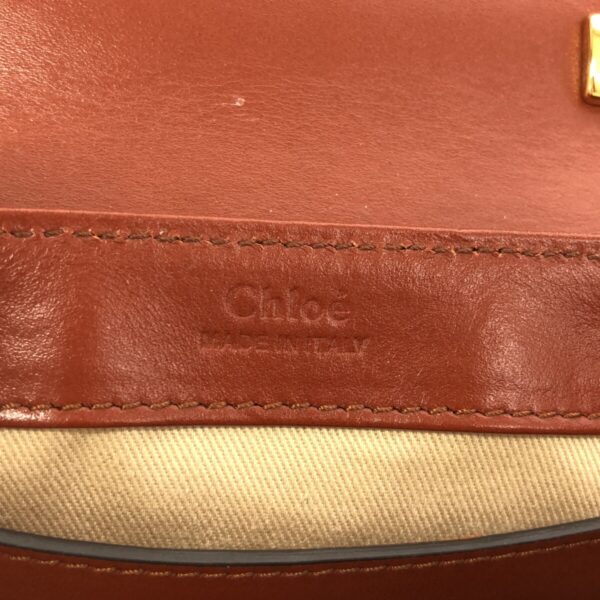 37921619 7 Chloe Mini Handbag Leather Brown Suede