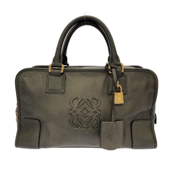 37924560 1 Loewe Amazona 28 Handbag Gray Leather