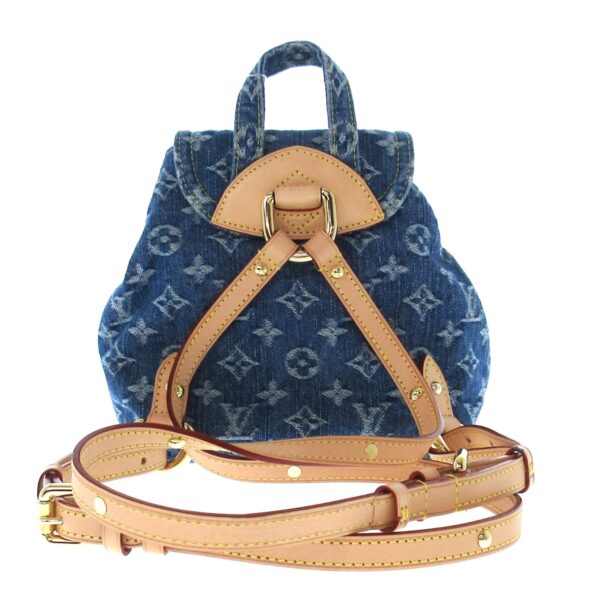 37925744 3 Louis Vuitton Venice Rucksack Denim Blue