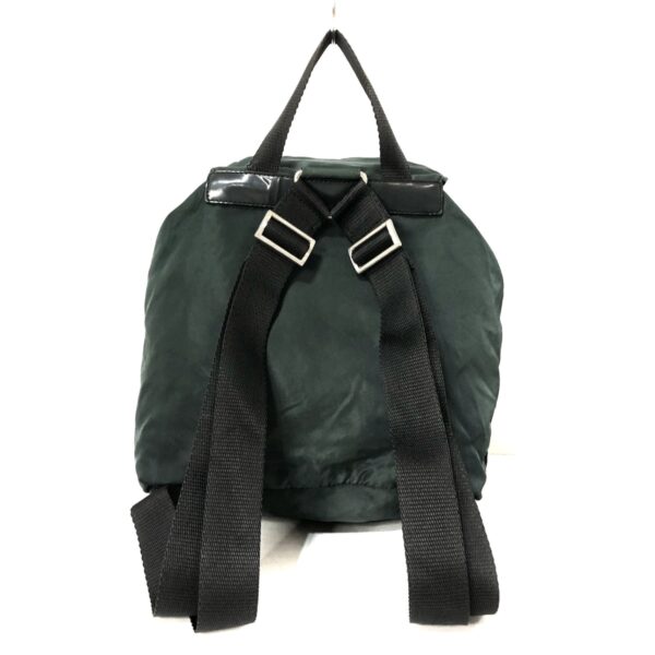 37926456 3 Prada Rucksack Drawstring Type Leather Green Navy