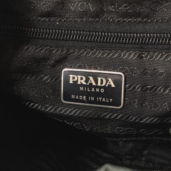 37926456 8 Prada Rucksack Drawstring Type Leather Green Navy