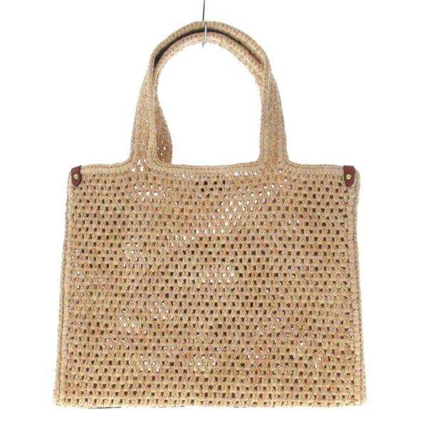 37927526 3 Louis Vuitton On the Go MM Tote Bag Natural Raffia Tan