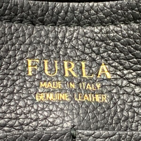 37928383 8 Furla Handbag Leather Black