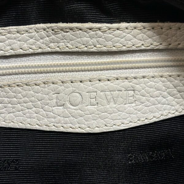 37930247 8 Loewe Handbag White Leather