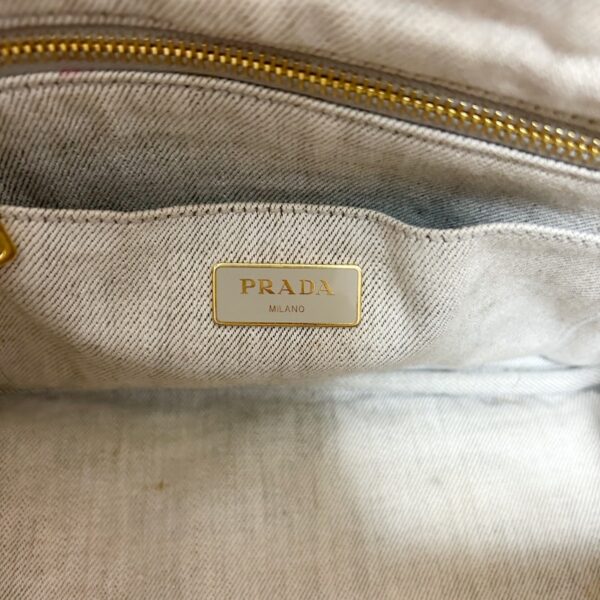 37932635 8 Prada Canapa Tote Bag Canvas White