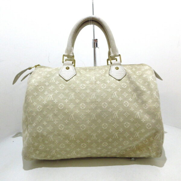 37932692 3 Louis Vuitton Speedy 30 Handbag Cotton Linen Dune